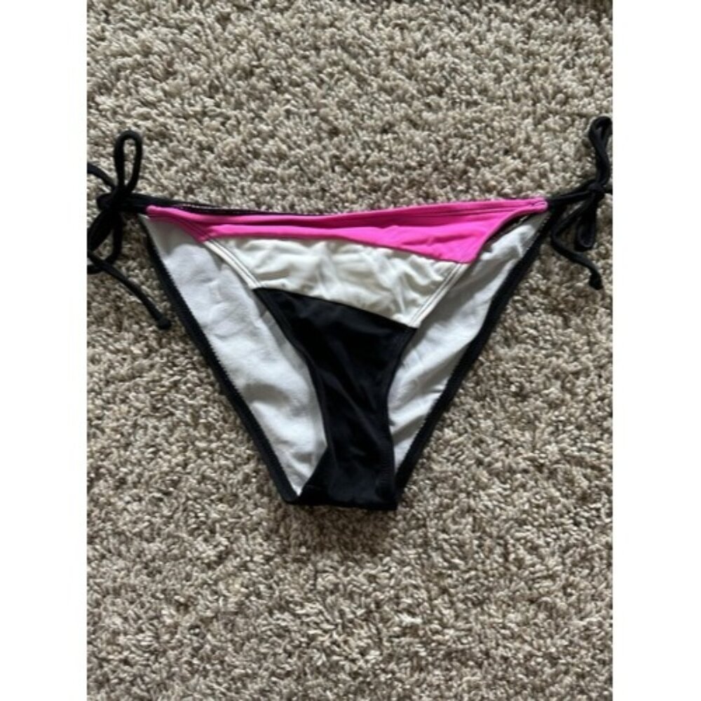 Rip Curl Womens Color Block Side Tie Swim Bottom … - image 1